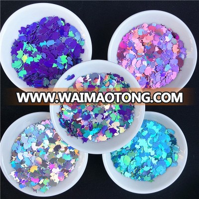 Bulk Packaging Ultrathin Unicorn Shape Nails Glitter Sequins For Nail Art Decoration Body Art Painting Nail DIY Decoration